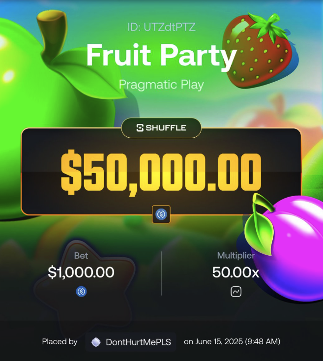 $50K Shuffle Win